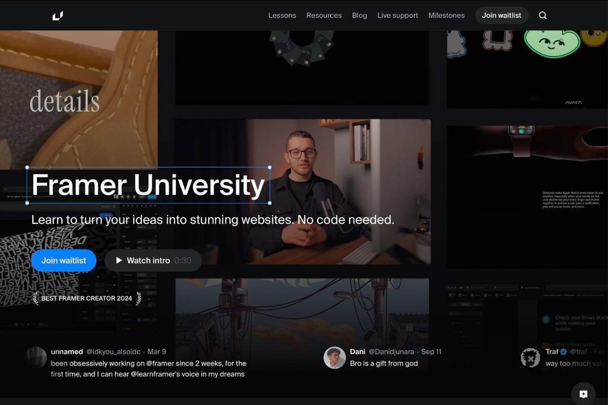 Framer University