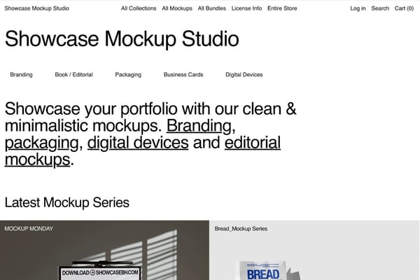 Showcase Mockup Studio