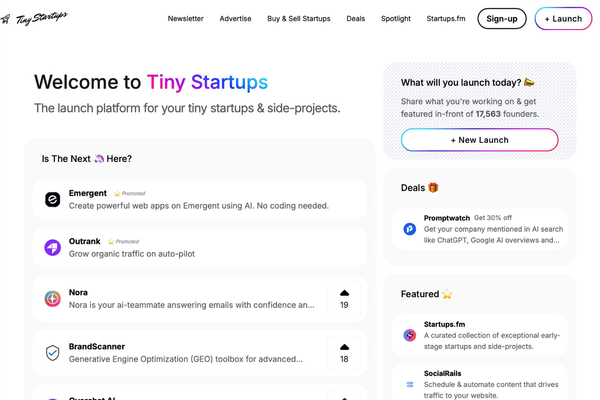 TinyStartups